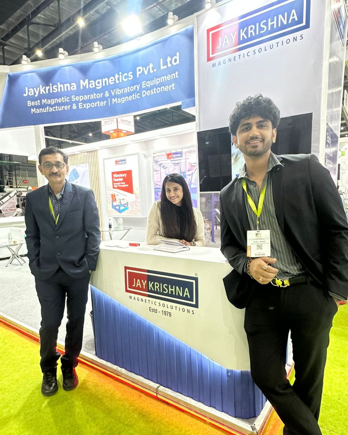 Jaykrishna Magnetics Pvt. Ltd. at Plastics Recycling Show Mumbai India 2025 (1)