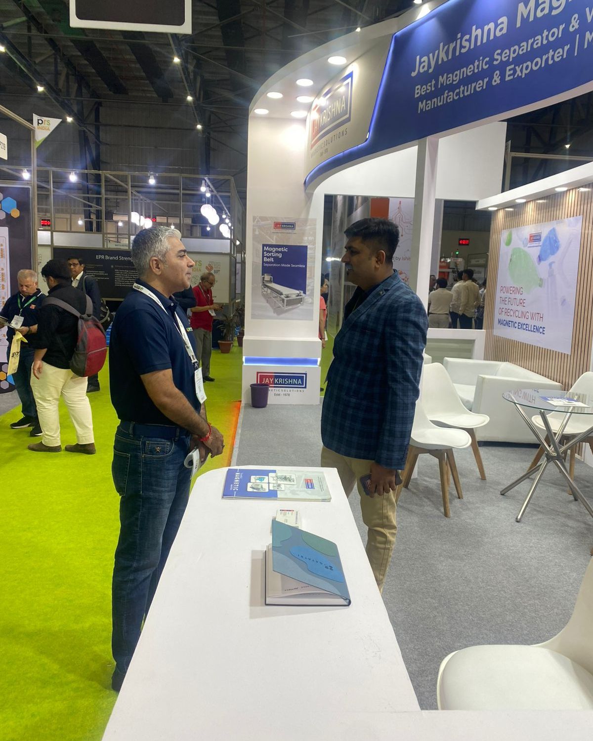 Jaykrishna Magnetics Pvt. Ltd. at Plastics Recycling Show Mumbai India 2025 (4)
