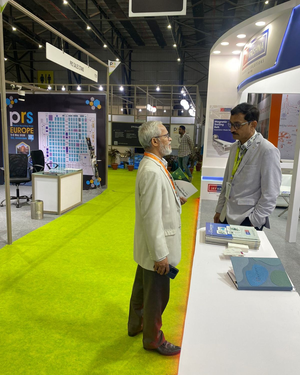 Jaykrishna Magnetics Pvt. Ltd. at Plastics Recycling Show Mumbai India 2025 (5)