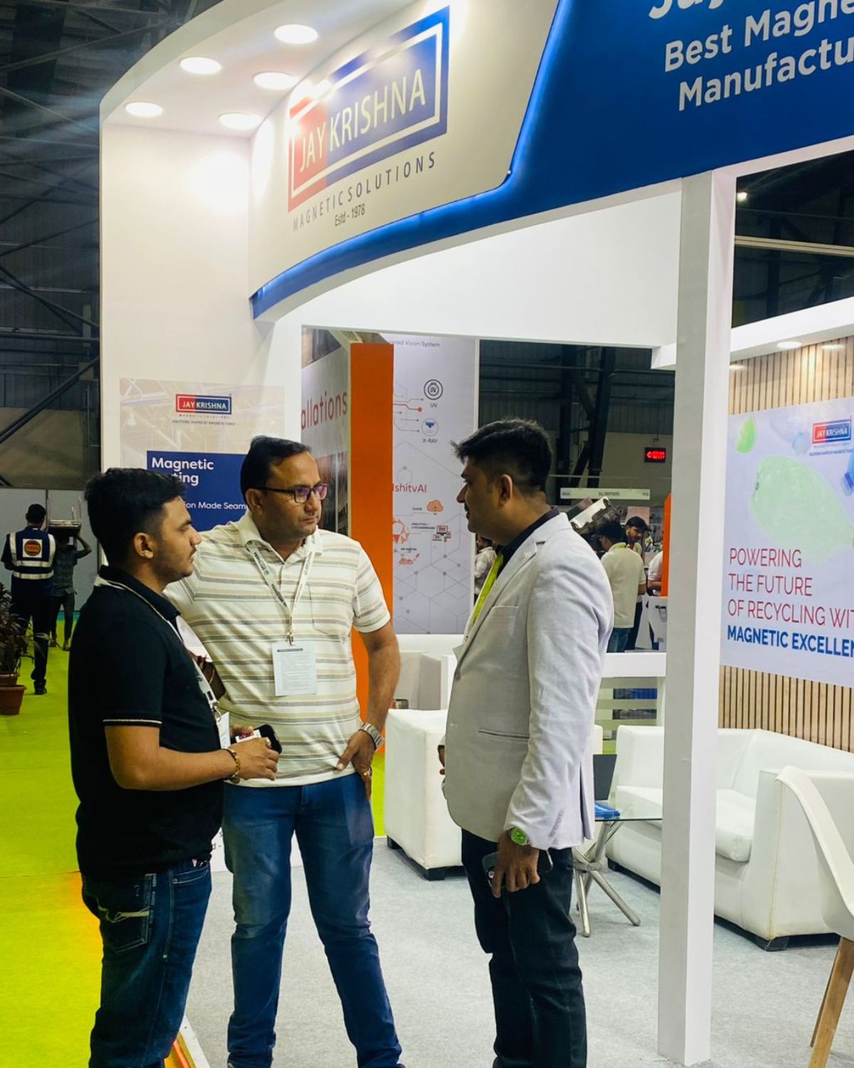 Jaykrishna Magnetics Pvt. Ltd. at Plastics Recycling Show Mumbai India 2025 (6)