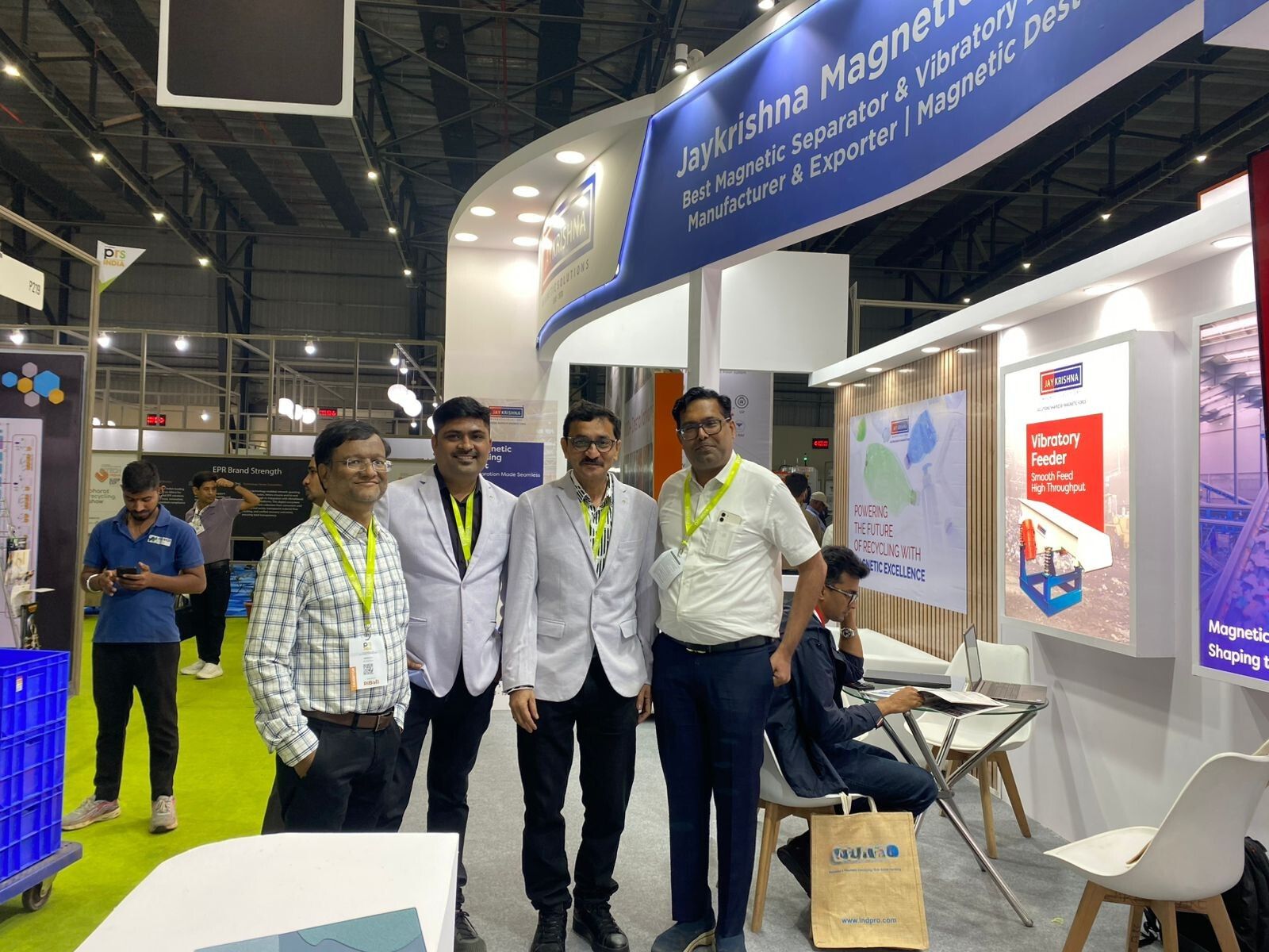 Jaykrishna Magnetics Pvt. Ltd. at Plastics Recycling Show Mumbai India 2025